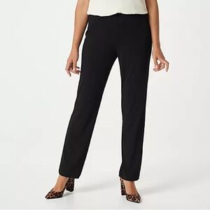 Susan Graver 1X Women’s Knit Black Pantss